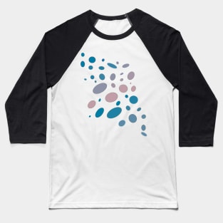 BEAUTIFUL MUTED DIAGONAL ABSTRACT Baseball T-Shirt